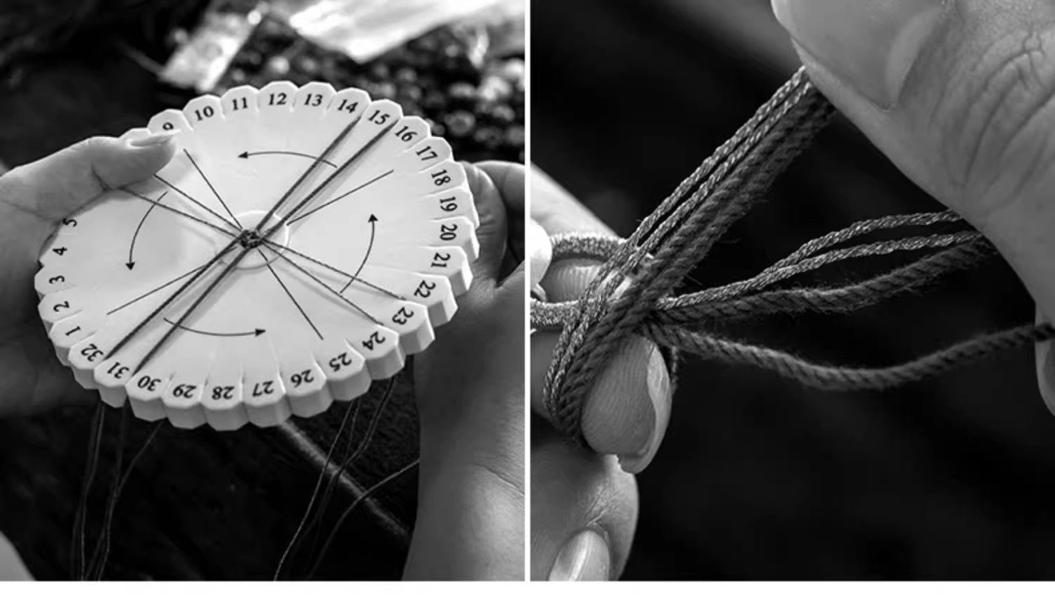 Dashantang Multicolored Rope Pure Silver Sanhe and Liuhe Zodiac Birth Sign Amulet Bracelet for Men, Tibetan-style Bracelet - Image 3